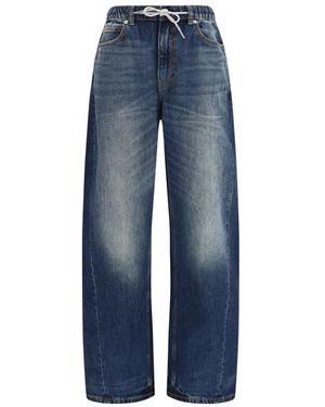 Alexander Wang Loose-Fit Jeans - Blu