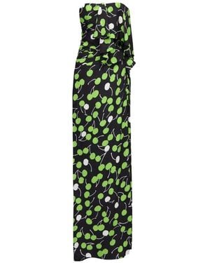 Saint Laurent Maxi Dresses - Green