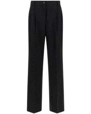 Dolce & Gabbana Straight Trousers - Noir