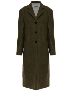 Jil Sander Jassen ,Groen ,Wol Loden Woljas