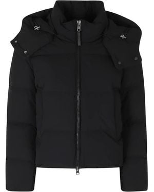 Woolrich Jassen ,Zwart ,Leer Madison Jacket