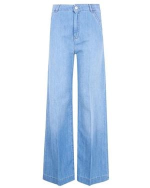 Seventy Wide Jeans - Azul