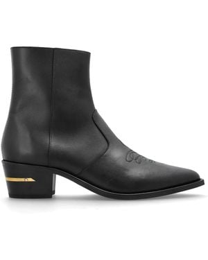 Amiri Cowboy & Biker Boots - Black
