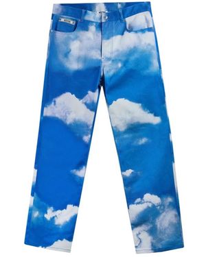 Moschino Straight Jeans - Blu