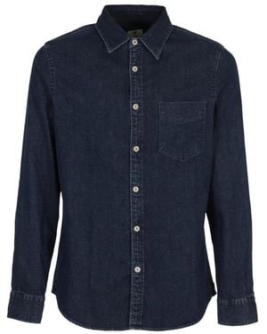 Tela Genova Denim Shirts - Blue