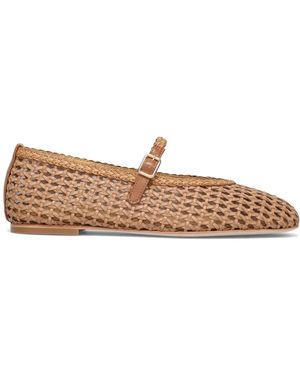 Alpe Schoenen ,Bruin ,Leer 5551 Trenzado Cuero - Naturel