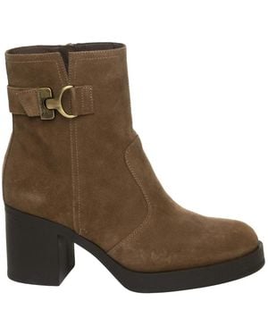 Nero Giardini Heeled Boots - Brown