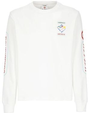 CASABLANCA Sweatshirts - White