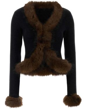 Self-Portrait Cardigans - Nero