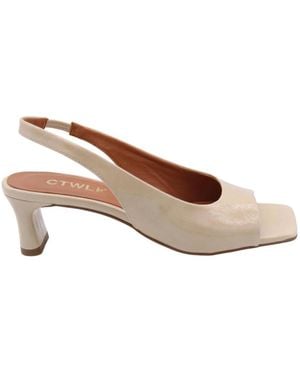 CTWLK High Heel Sandals - Natural