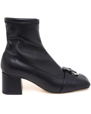 Anna F. Heeled Boots - Blue