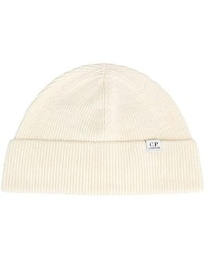 C.P. Company Beanies - Naturel