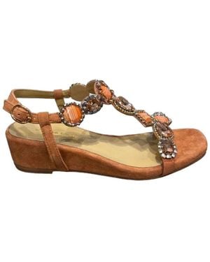 Alma En Pena. Wedges - Brown