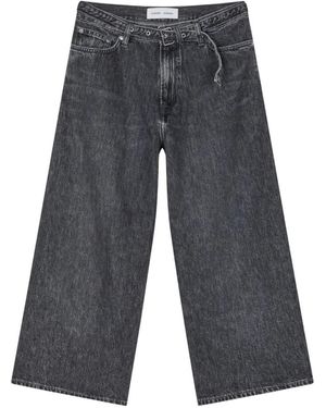 Samsøe & Samsøe Cropped Jeans - Gris
