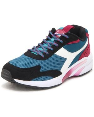 Diadora Schoenen ,Veelkleurig ,Distance 280 - Blauw
