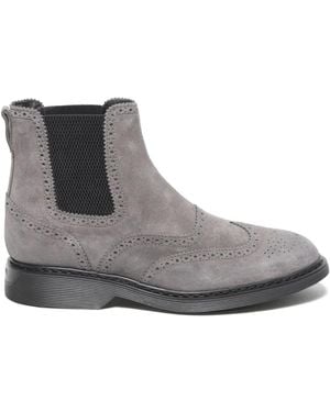 Hogan Shoes > boots > chelsea boots - Gris