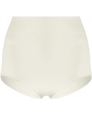 Wolford Korte Broeken ,Wol Seamless Shorts - Naturel