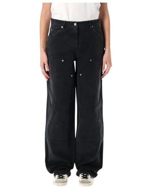 Golden Goose Wide Jeans - Zwart