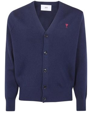 Ami Paris Cardigans - Azul