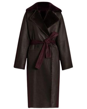 Alberta Ferretti Faux Fur & Shearling Jackets - Nero