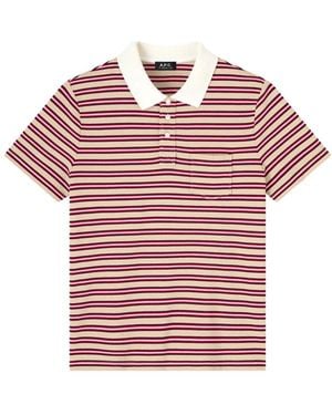 A.P.C. Polo Shirts - Red