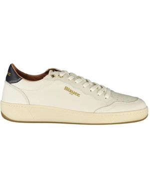 Blauer Trainers - White