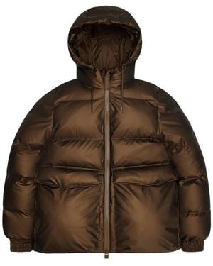 Rains Alta A-Line Pufferjacke - Braun