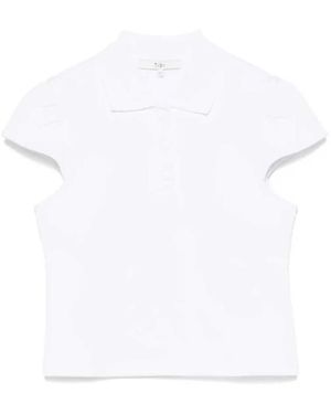 Tibi Polo Shirts - Blanco