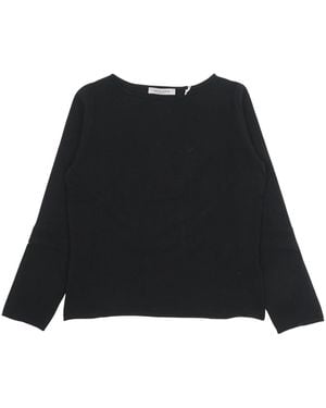 La Fileria Round-Neck Knitwear - Negro