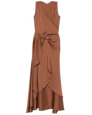 Silk95five Maxi Dresses - Marrone