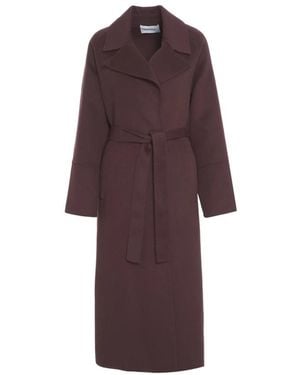 Kaos Belted Coats - Paars