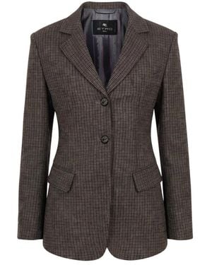 Etro Blazers - Marron