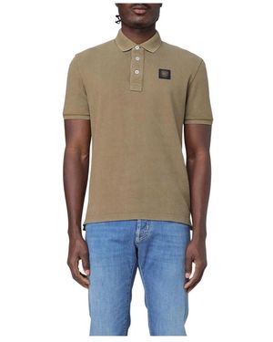 Blauer Polo Shirts - Natural