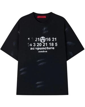 Acupuncture T-Shirts - Black