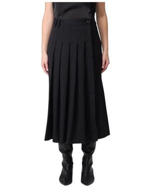 Liviana Conti Midi Skirts - Black