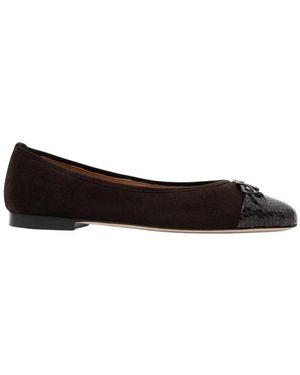 Parallèle Schoenen ,Bruin ,Leer La Java Ballerina - Zwart