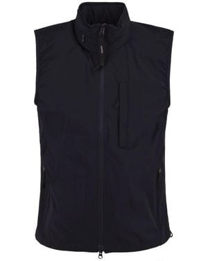 Aspesi Jassen ,Blauw ,Nylon Stretch Nylon Vest