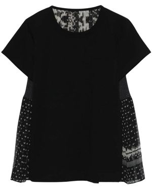 Sacai T-Shirts - Noir