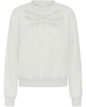 Kaffe Sweatshirts - Blanco