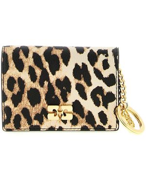 Ganni Wallets & Cardholders - Metallic