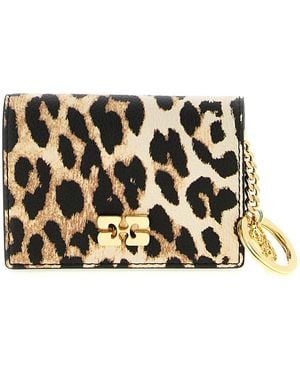 Ganni Wallets & Cardholders - Metallic