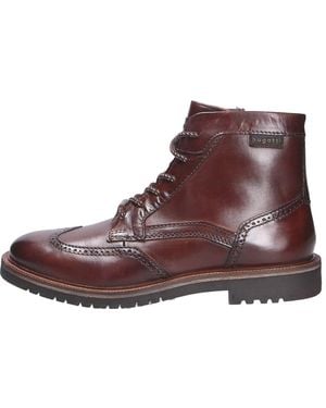 Bugatti Lace-Up Boots - Marrone