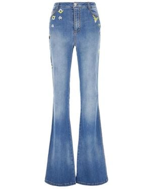 Ermanno Scervino Flared Jeans - Azul