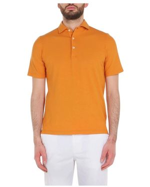Lardini Polo Shirts - Orange