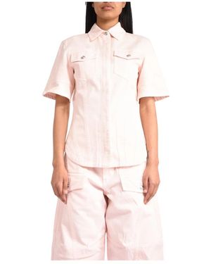 Sportmax Denim Shirts - Pink