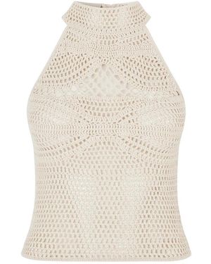 THE GARMENT Tops ,Wit ,Katoen Sleeveless Top