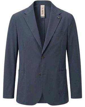 Bob Jassen ,Blauw ,Leer Blazers