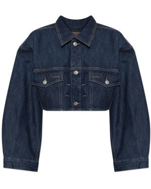 DIESEL Denim Jassen - Blauw