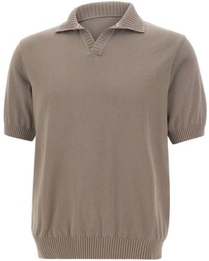 Paul & Shark Polo Shirts - Grey