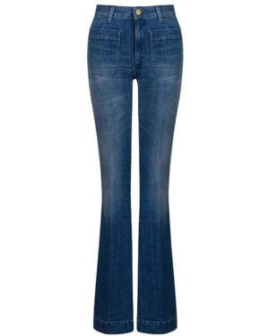 The Seafarer Delphine Denim Stretch Jeans - Blauw